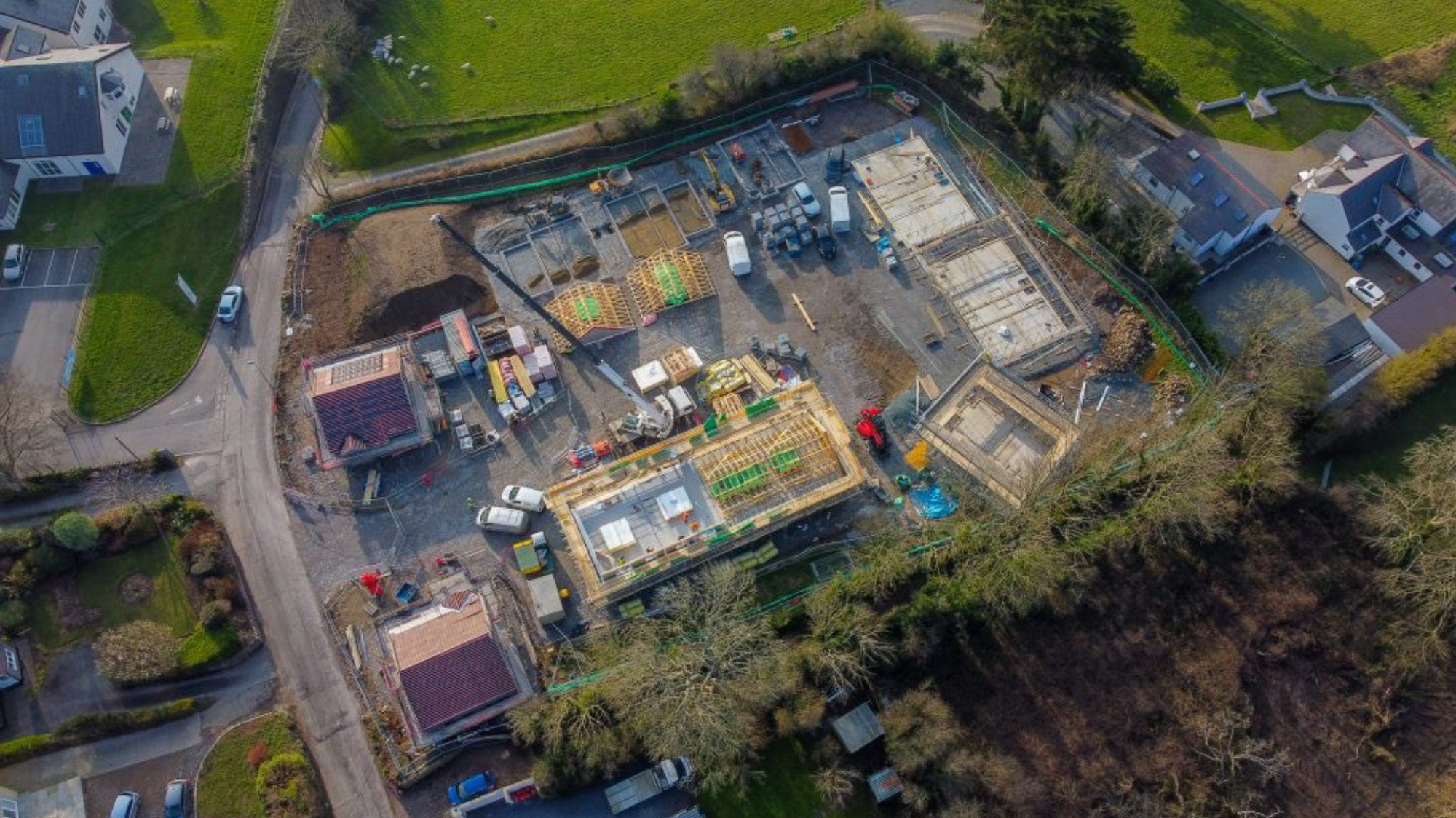 Egniol acted as residential civil engineers Wales on the Cae Hoci development